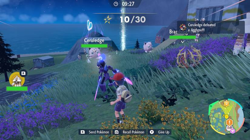 fairy crew pokemon scarlet violet star barrage