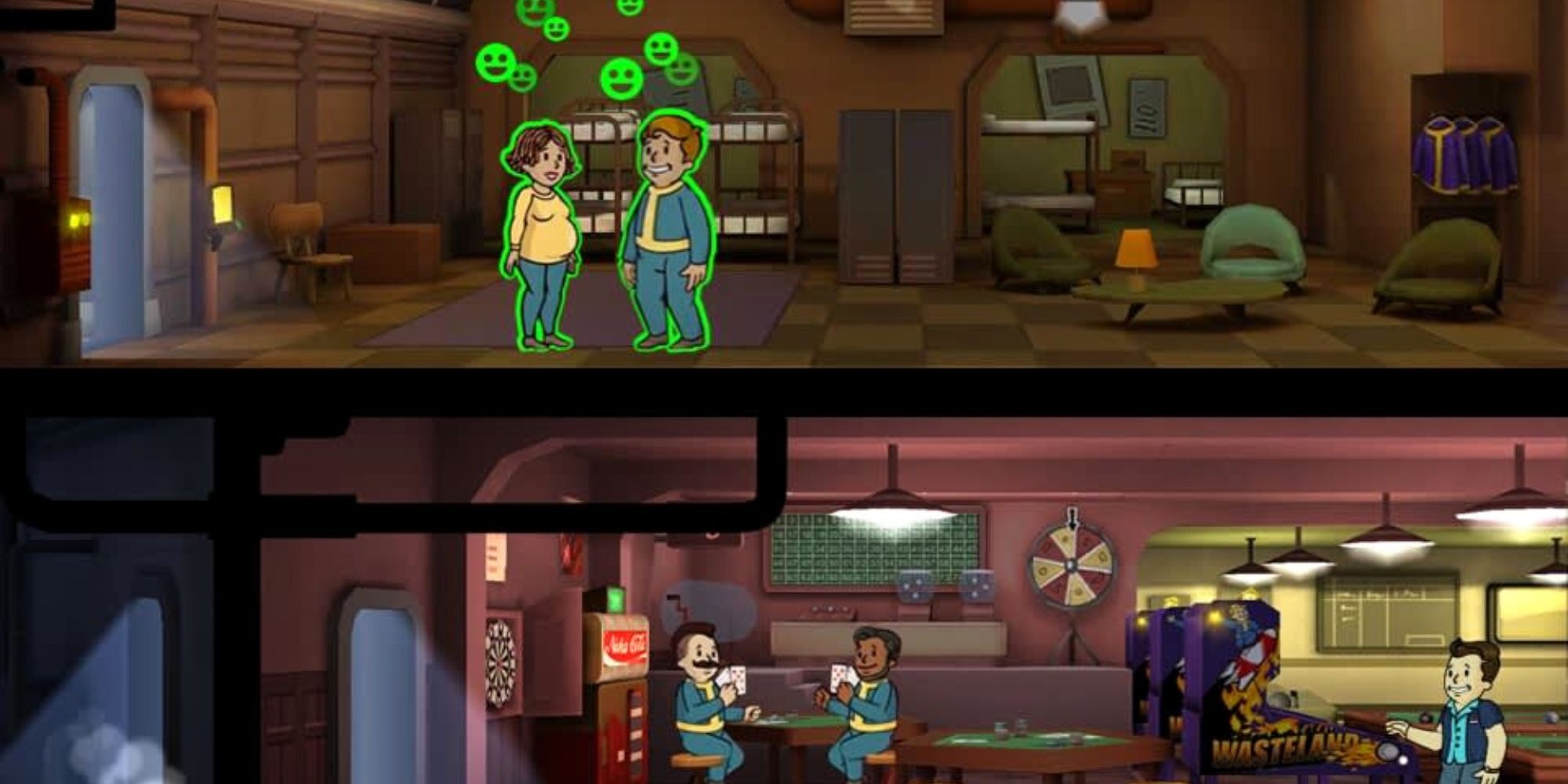 residents in Fallout Shelter