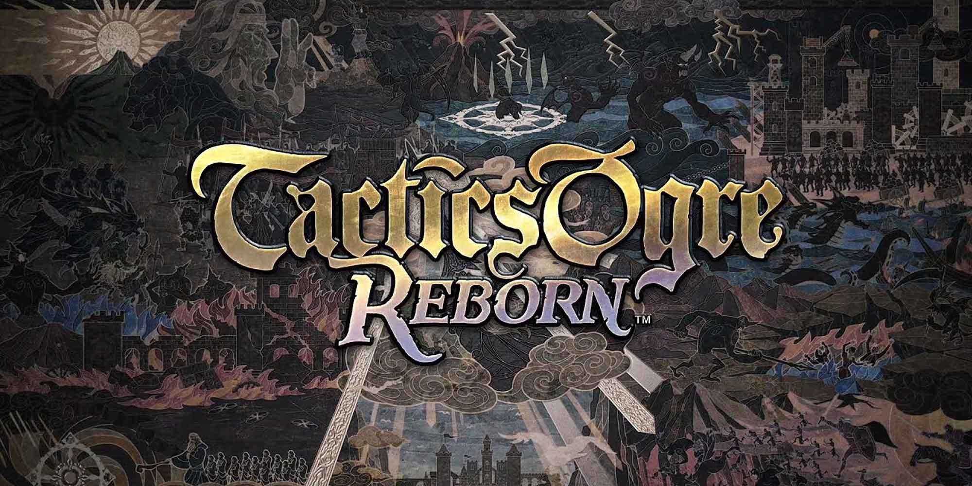 The title screen image for Tactics Ogre Reborn