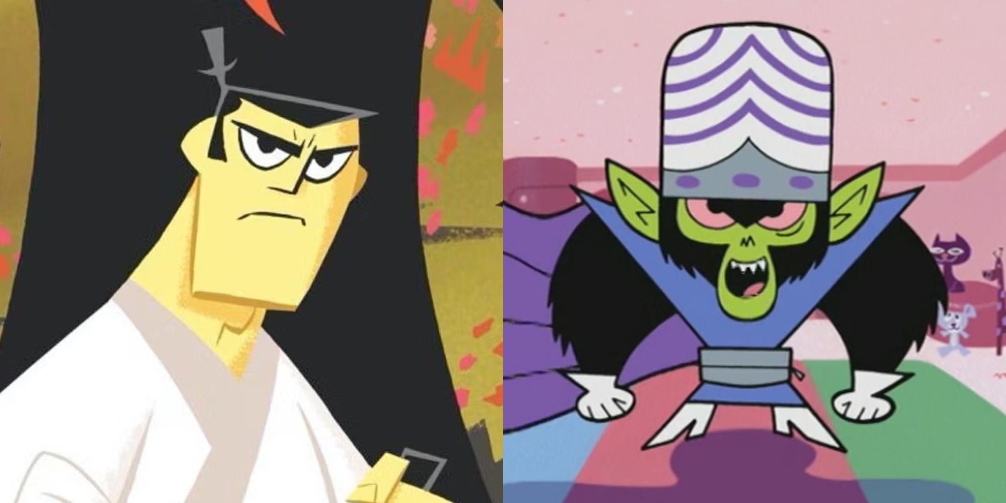 samurai jack, mojo jojo