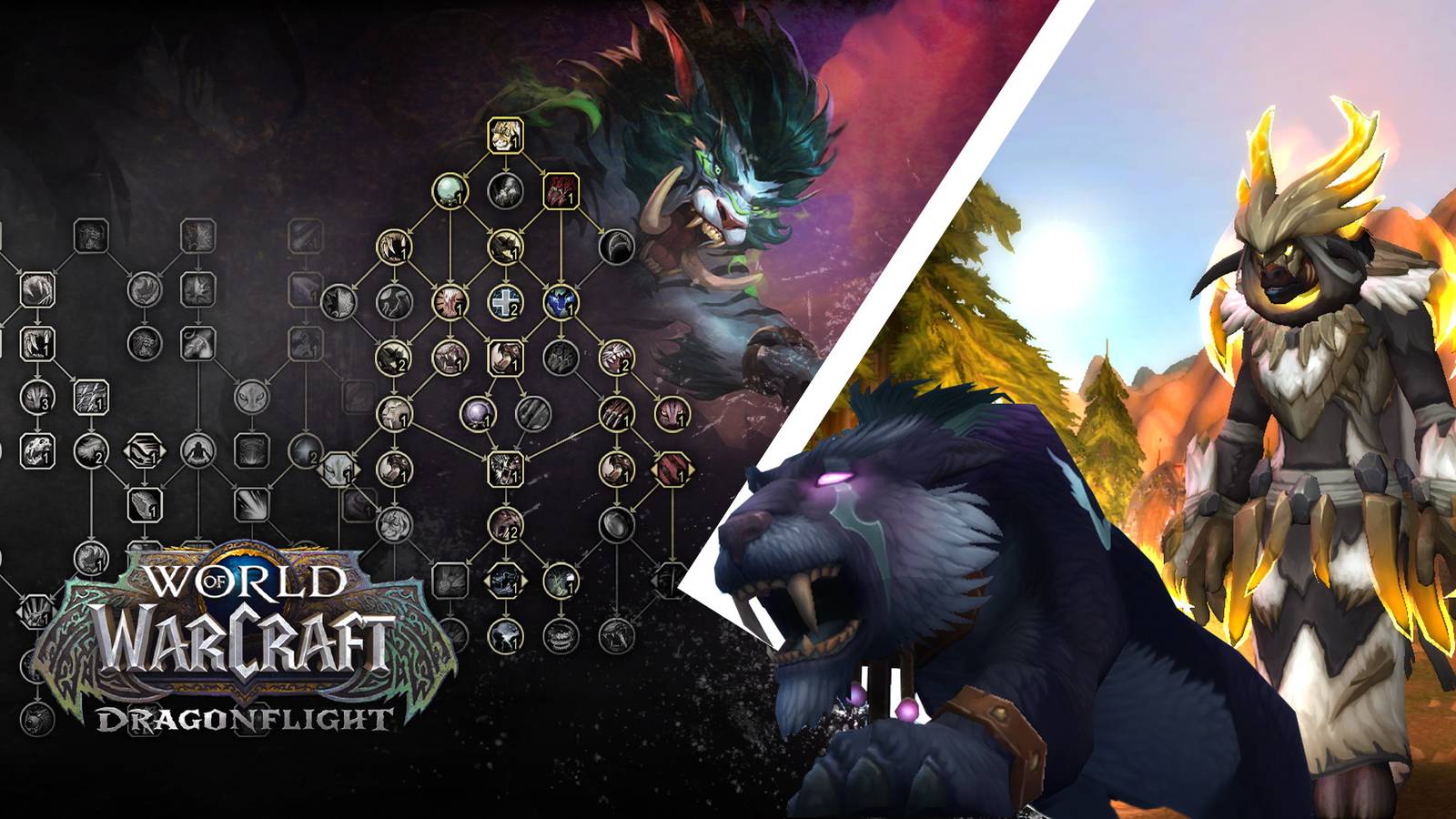 feral druid talents world of warcraft dragonflight