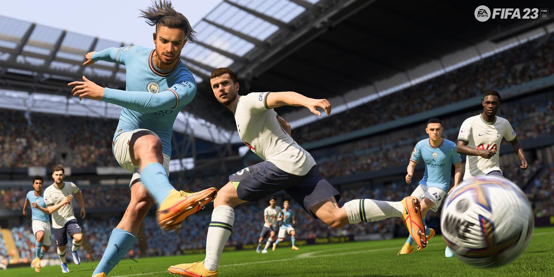 FIFA 23 Manchester City Shot Promotional Screenshot