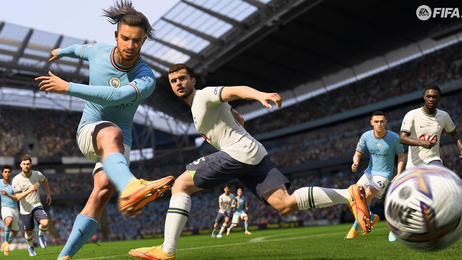 FIFA 23 Manchester City Shot Promotional Screenshot