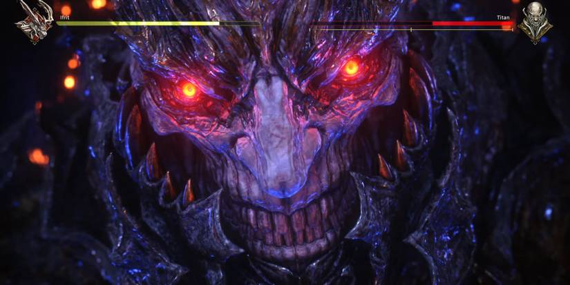 final fantasy 16 titan boss fight