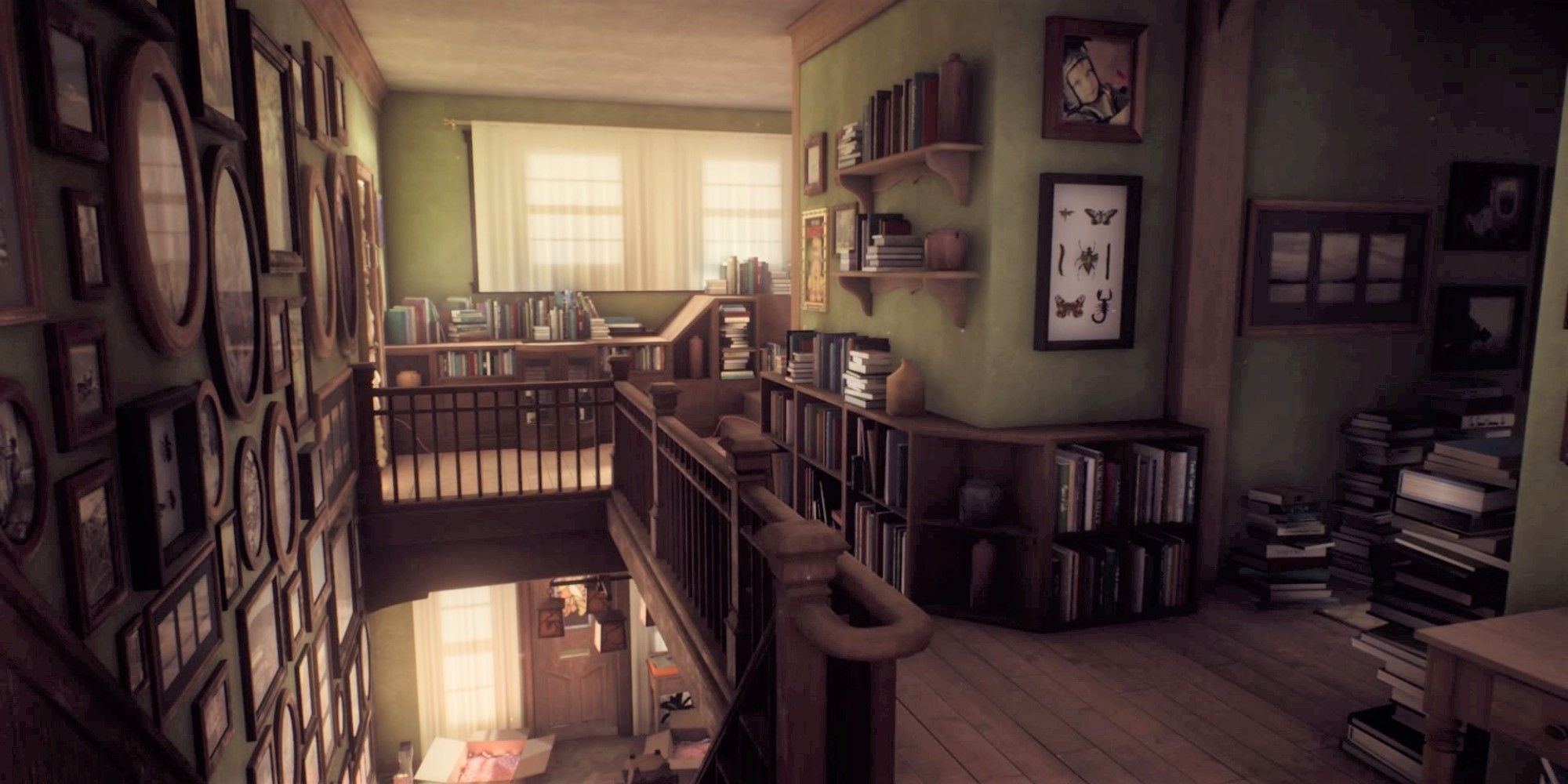Finch House What Remains Of Edith Finch screensot top of stairs