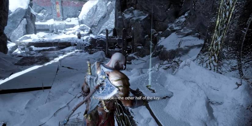 finding the other half of the vault key in god of war ragnarok