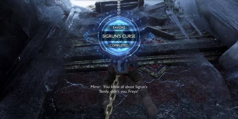 finishing sigrun curse in god of war ragnarok