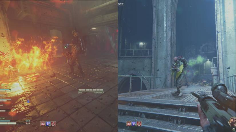 Both types of flamers