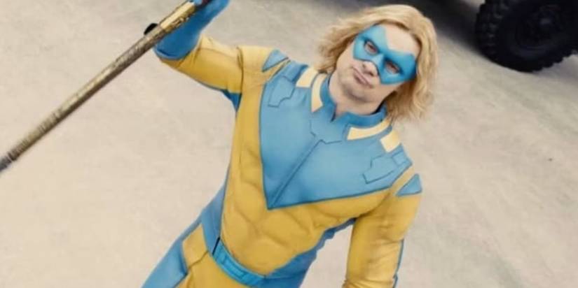 Flula Borg as Javelin in The Suicide Squad