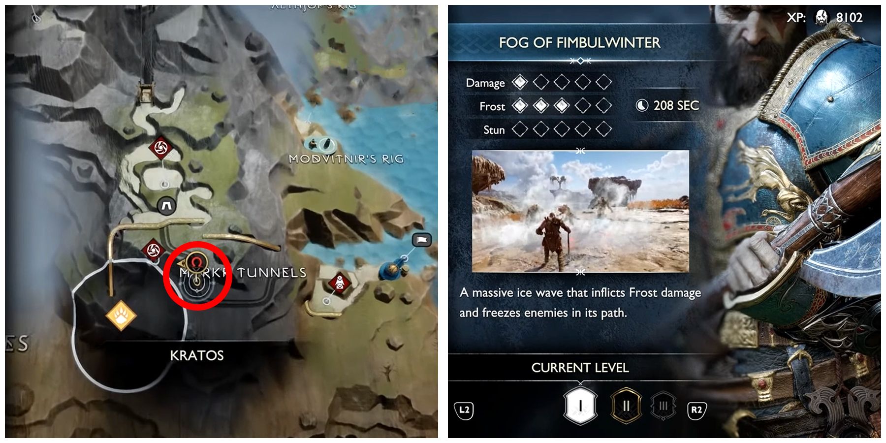 fog of fimbulwinter location in god of war ragnarok