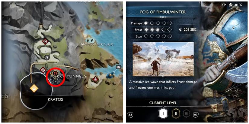 fog of fimbulwinter location in god of war ragnarok