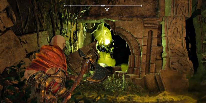 freezing the poison statue in god of war ragnarok