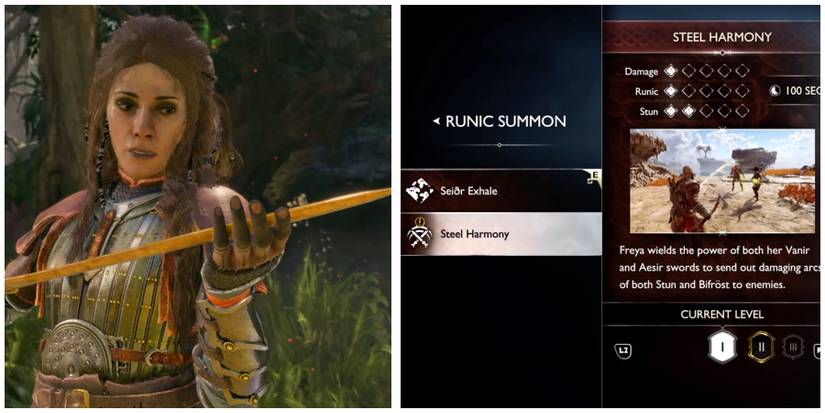 freya new runic summon in god of war ragnarok
