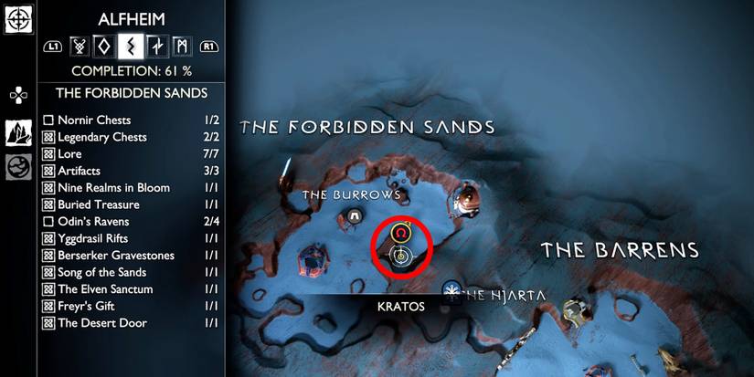 frost phantom location in god of war ragnarok