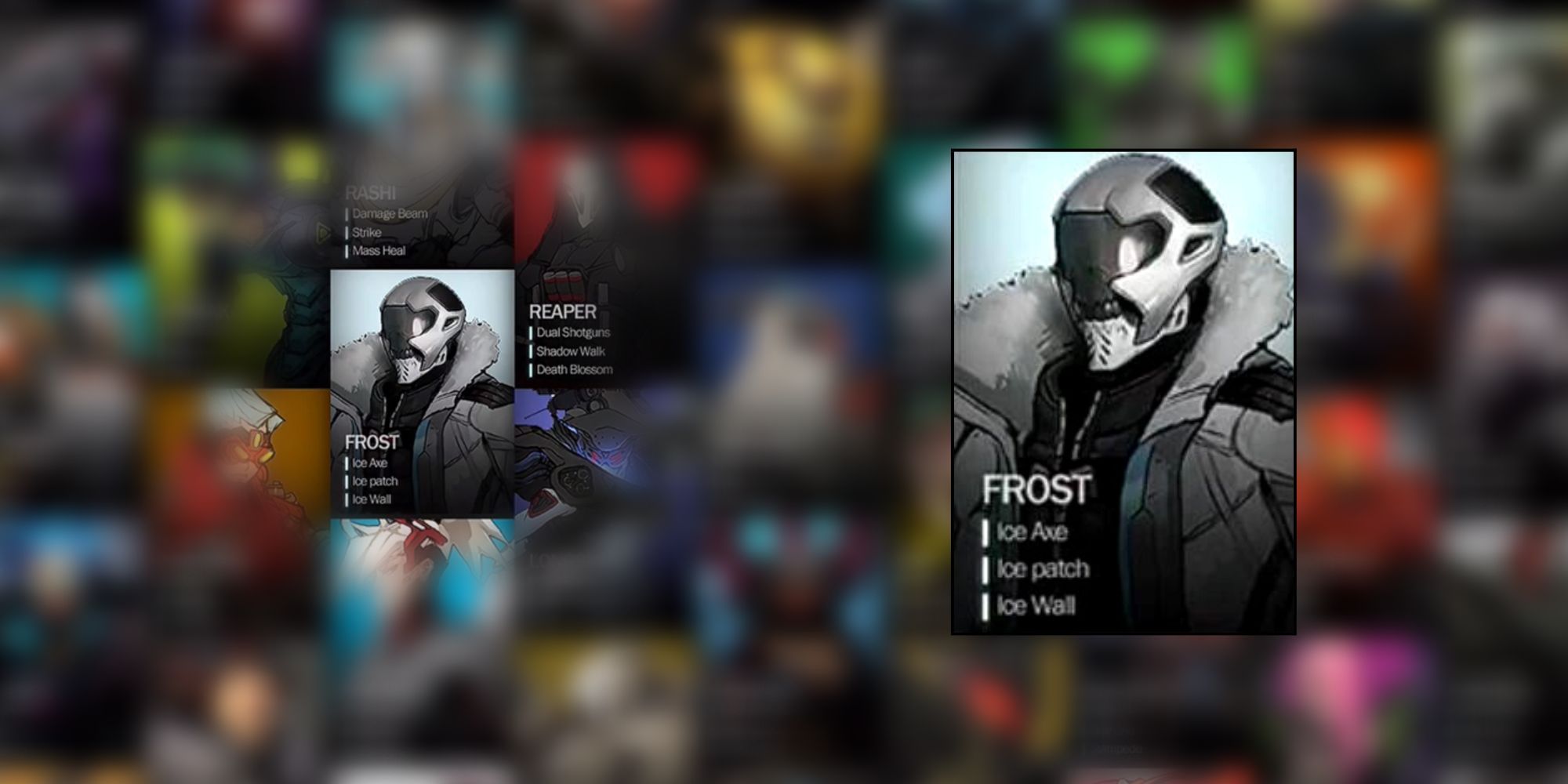 Frost Unreleased Hero Concept