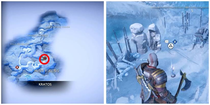 frostfinger location in god of war ragnarok