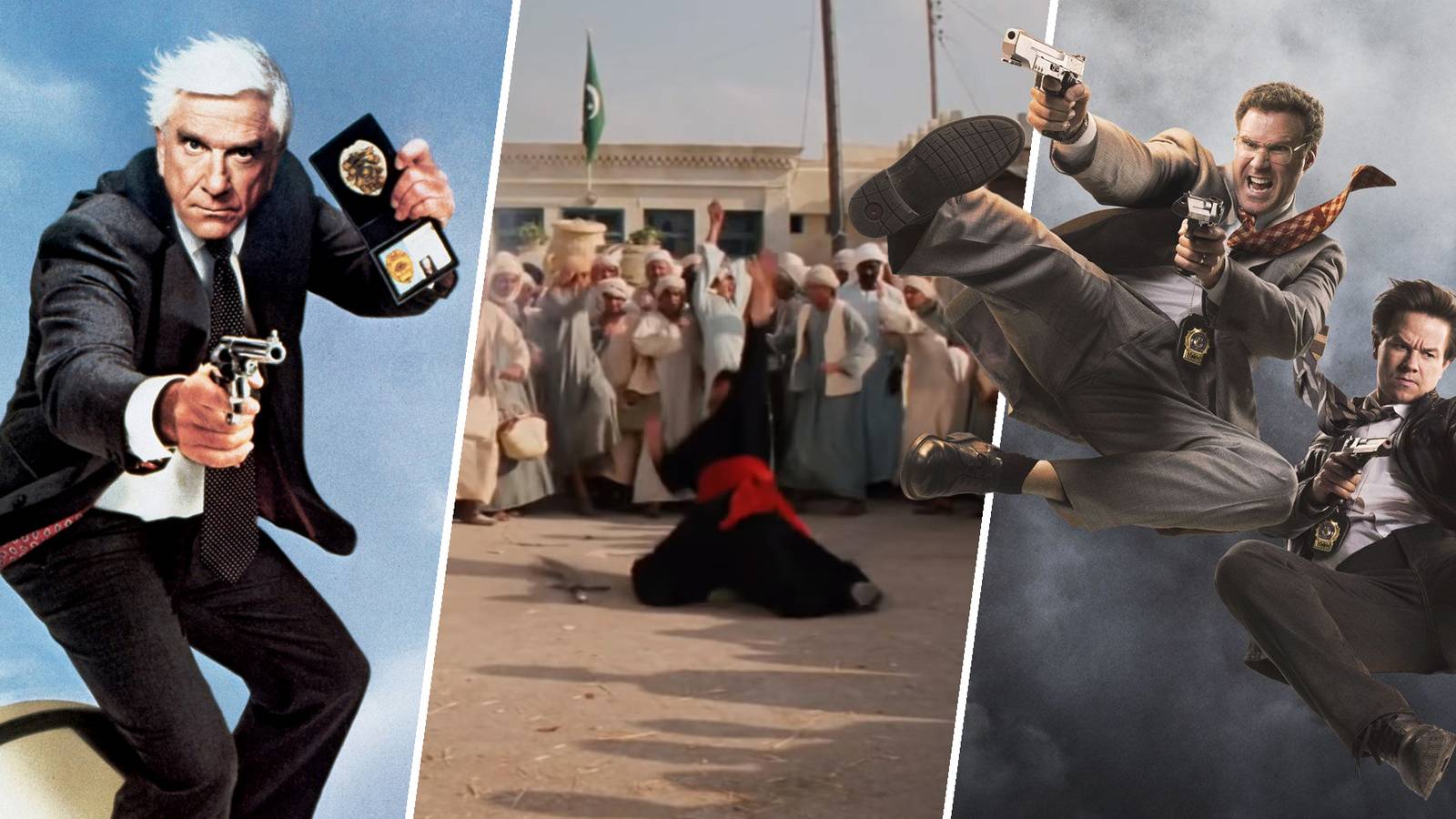 The Funniest Deaths in Movies (The Naked Gun, Raiders of the Lost Ark, and The Other Guys)