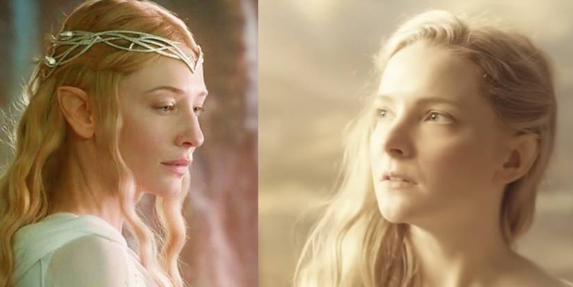 Galadriel then and now