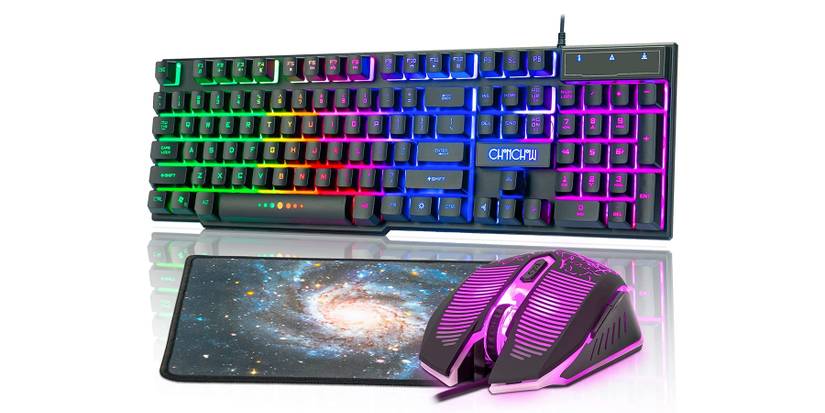 Gaming LED Wired Keyboard and Mouse Combo