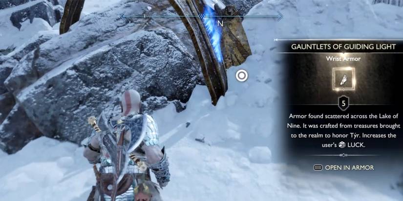 gauntlets of guiding light in god of war ragnarok