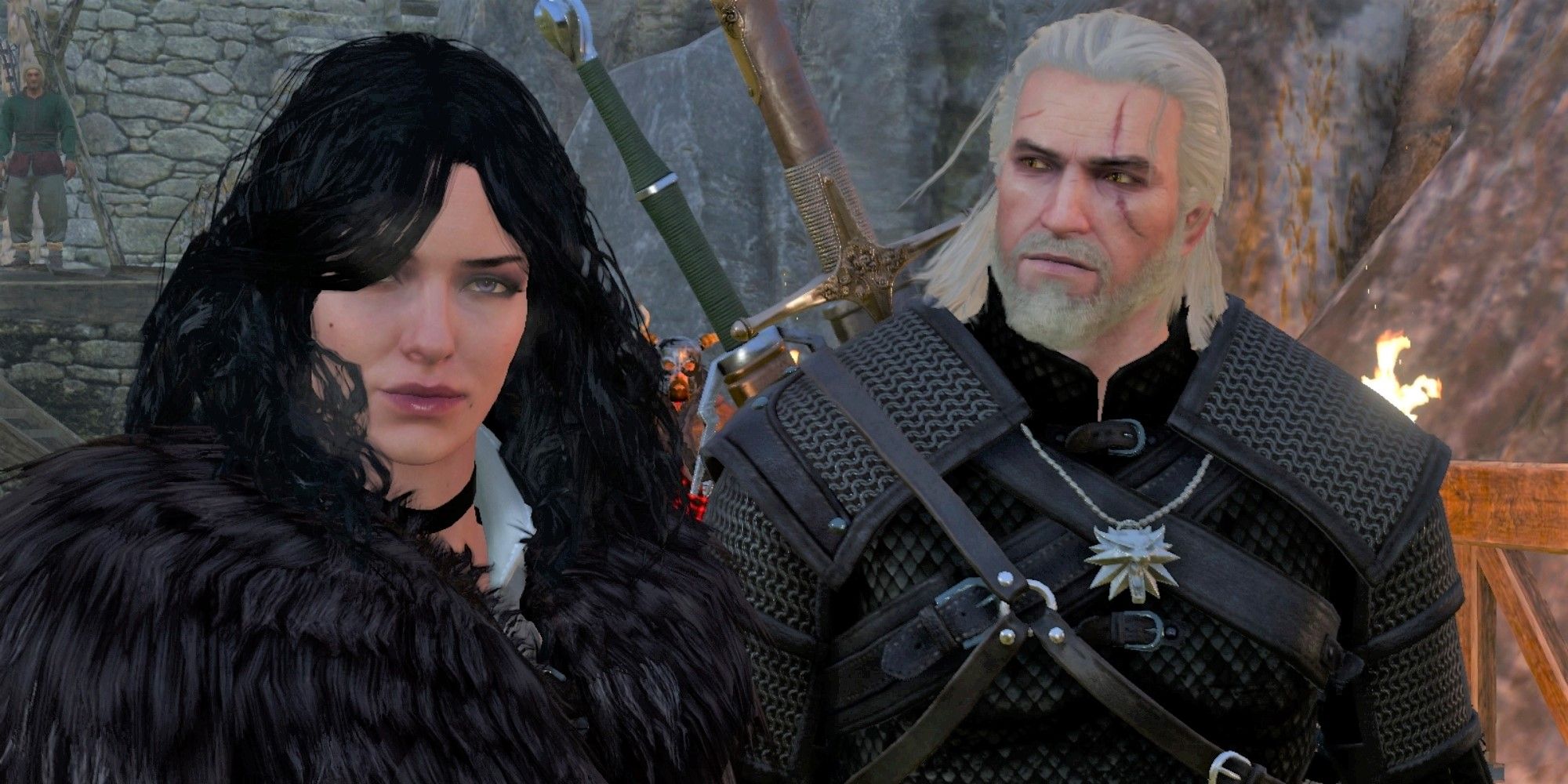 Geralt And Yennefer Witcher 3
