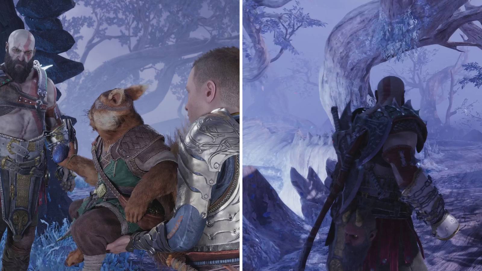 Unlocking realms in God of War Ragnarok