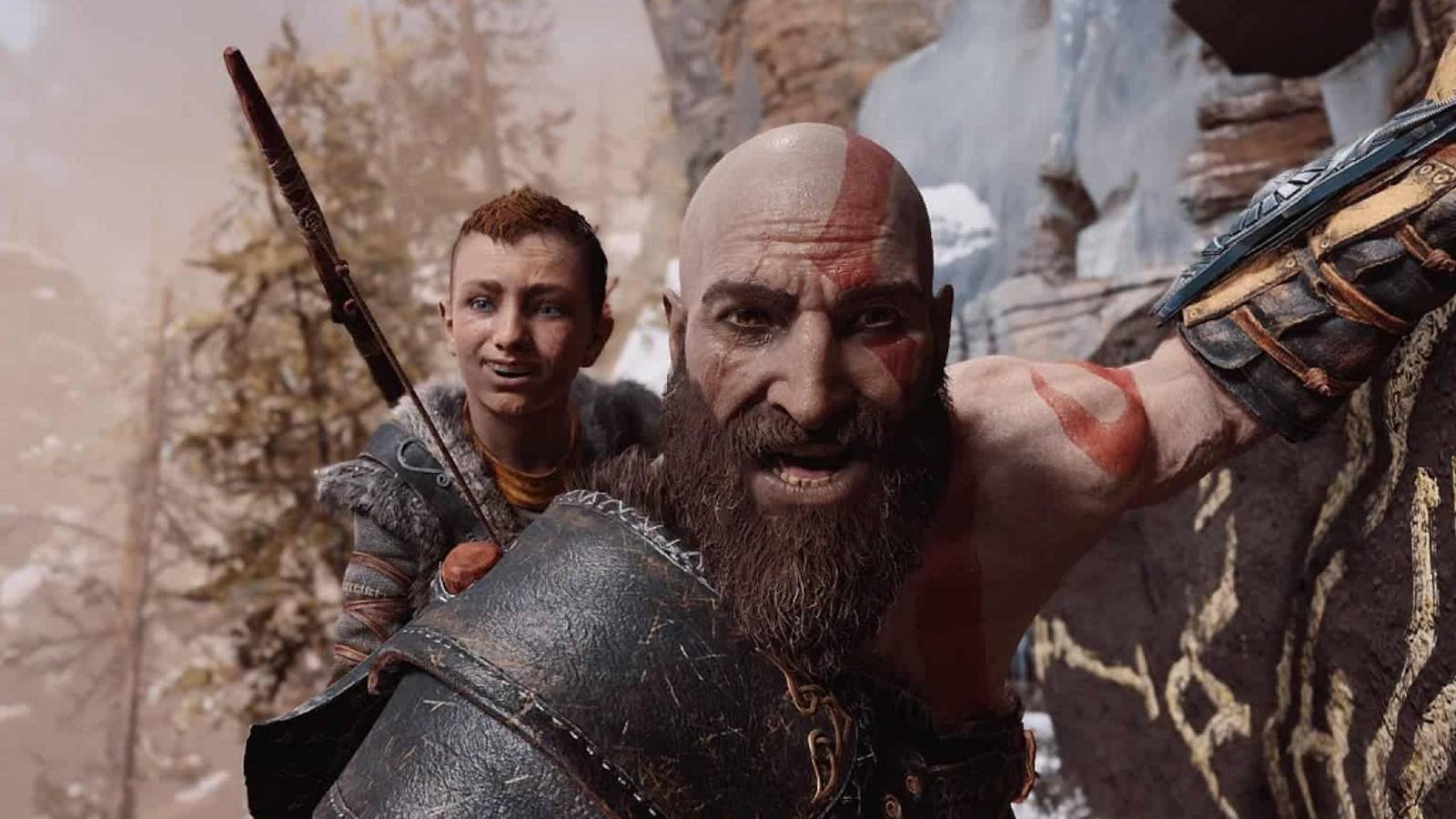 kratos and atreus father son