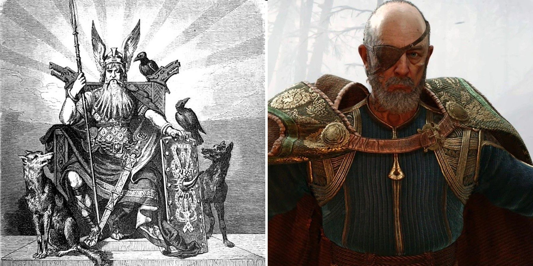 The Depiction of Odin in God of War: Ragnarok by Honored Madman