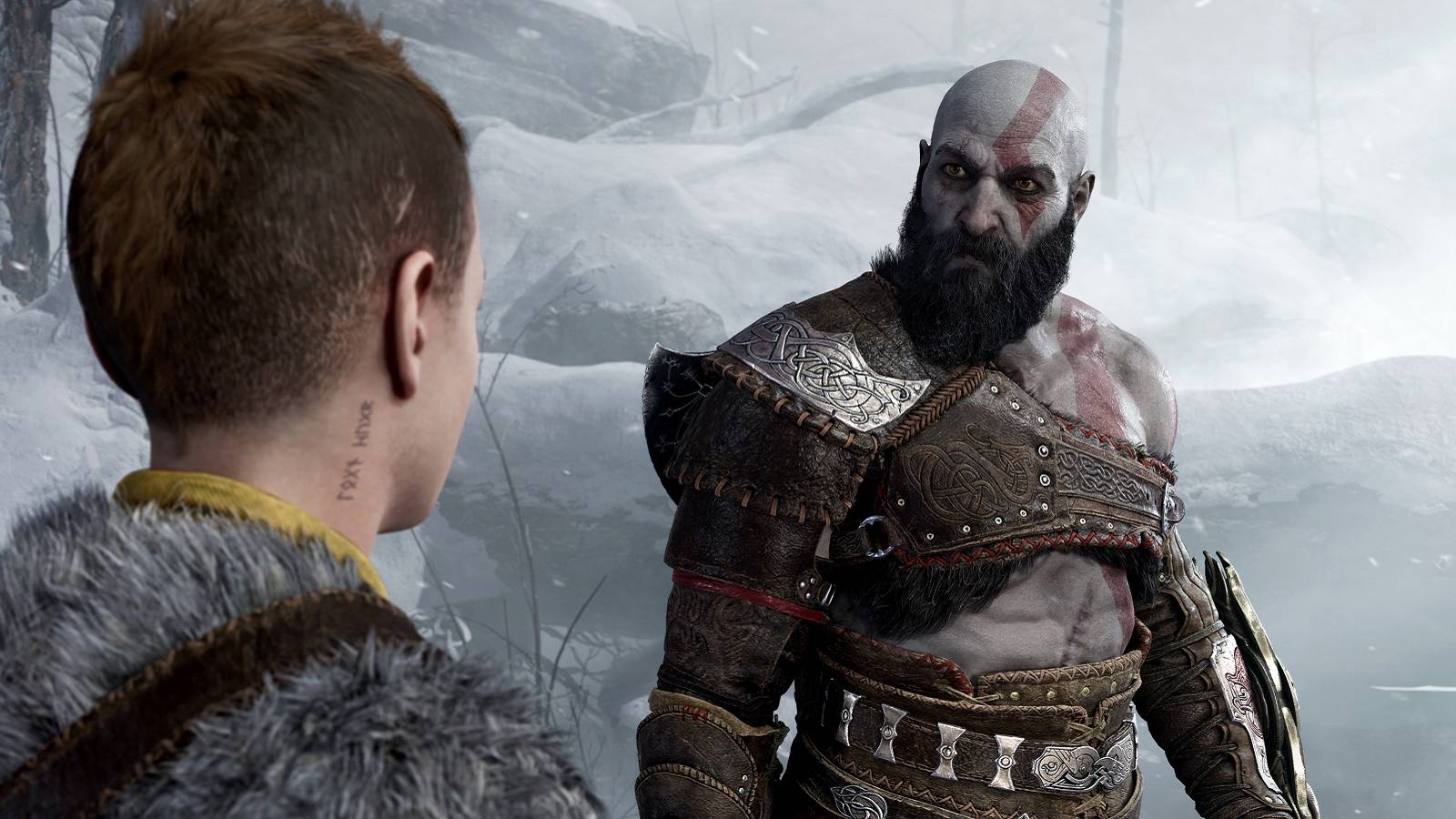 god of war ragnarok atreus and kratos