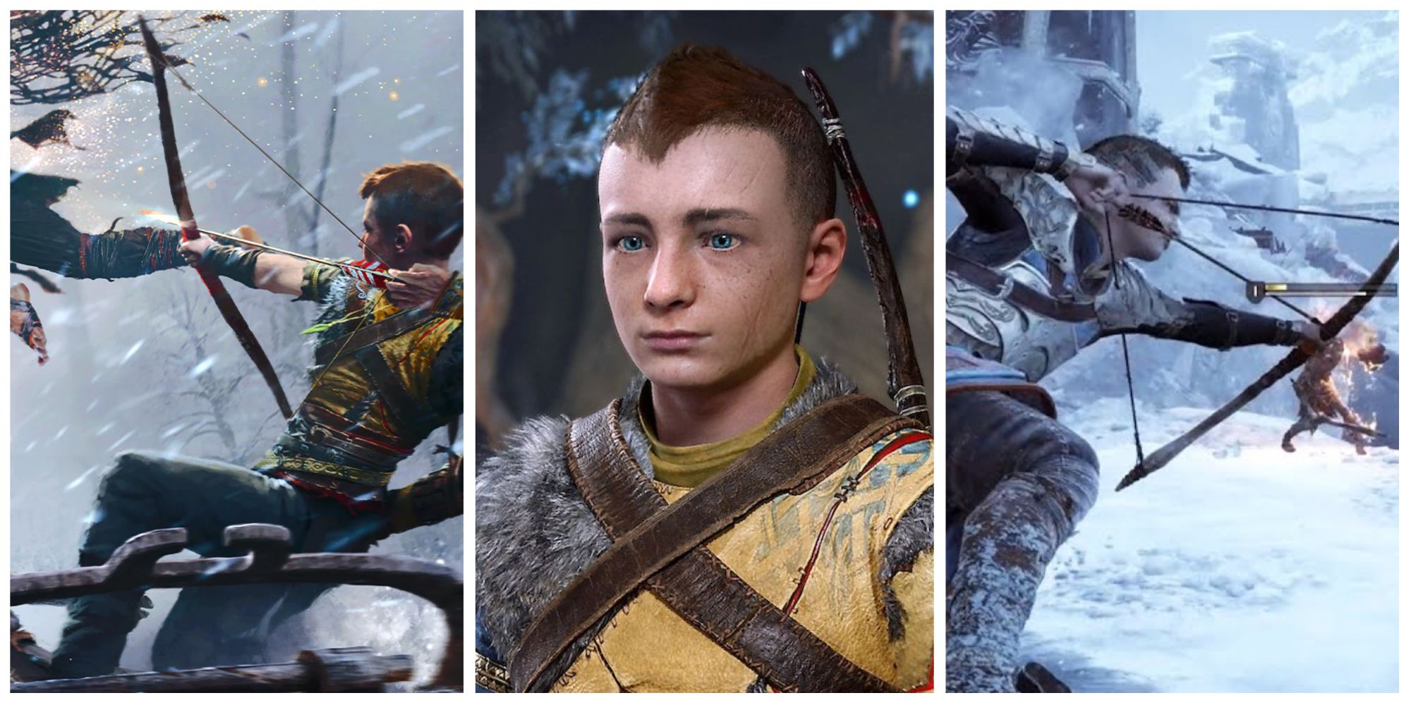 images of atreus/loki from god of war ragnarok