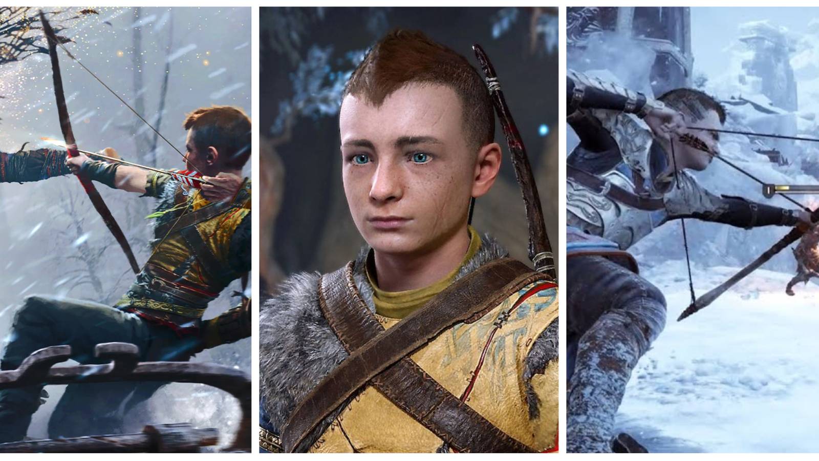 images of atreus/loki from god of war ragnarok