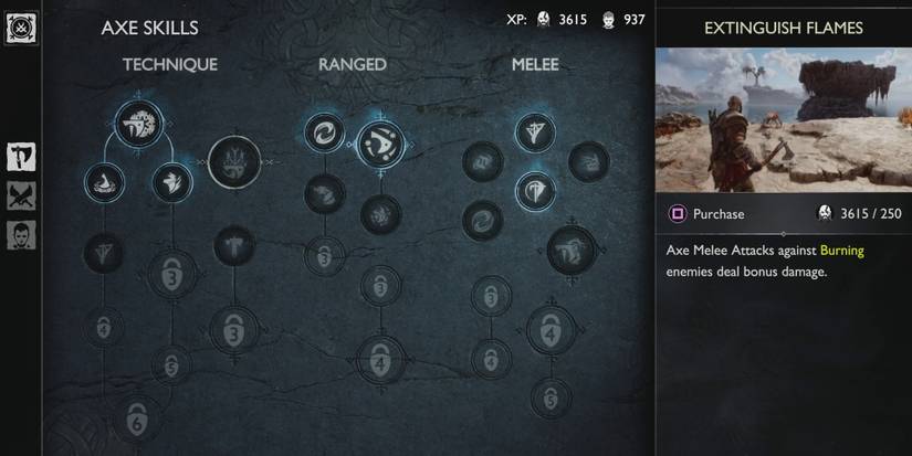 god-of-war-ragnarok-best-leviathan-axe-skills-extinguish-flames