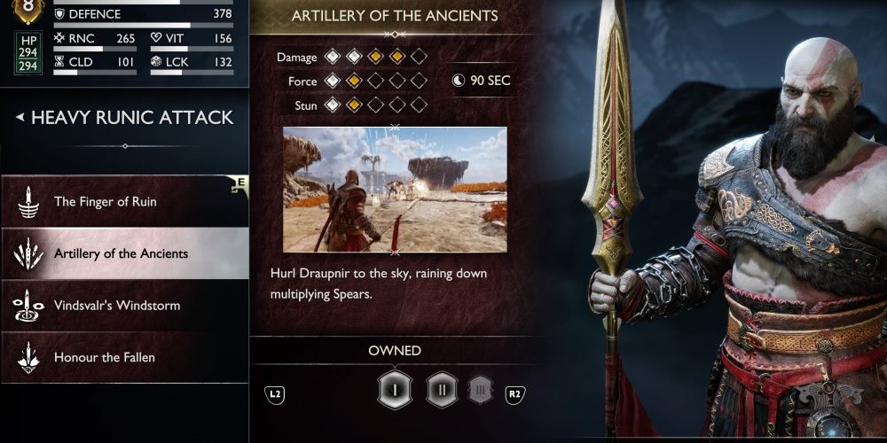 God Of War: Ragnarok Runic Attacks To Upgrade ASAP