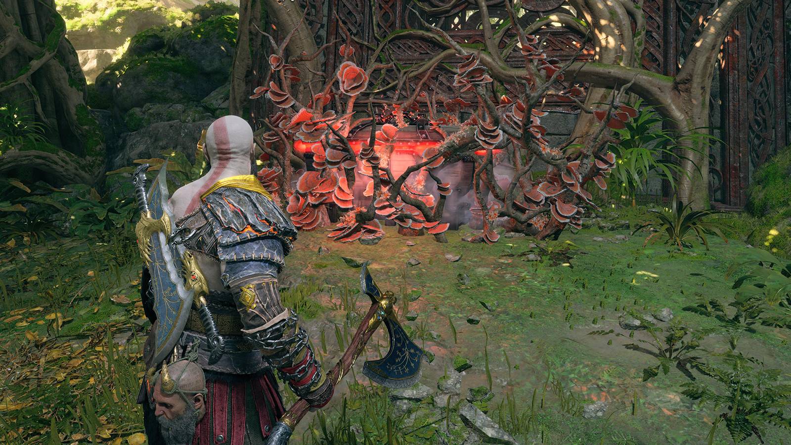 god of war ragnarok heavy vines