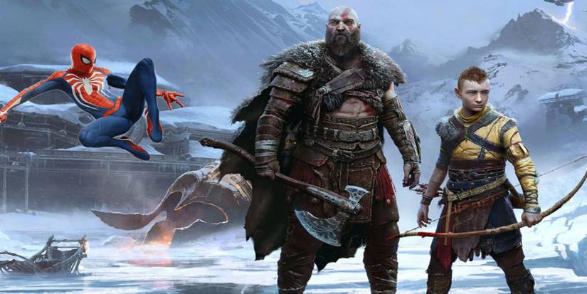 god-of-war-ragnarok-kratos-atreus-spider-man