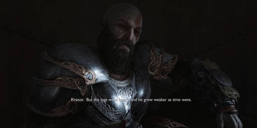god-of-war-ragnarok-kratos-logs