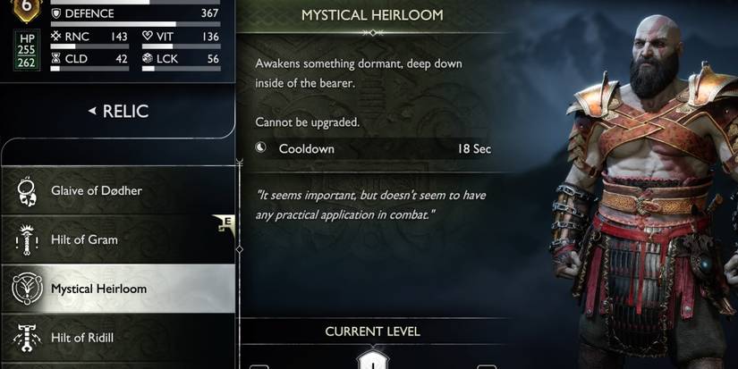 god of war ragnarok mystical heirloom