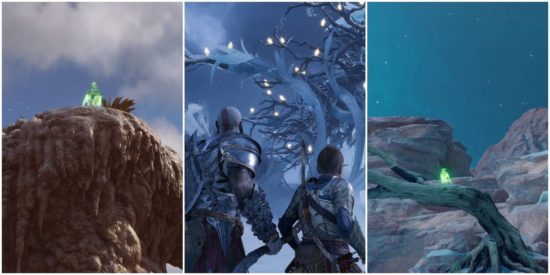 God of War Ragnarok: Odin's Ravens Locations