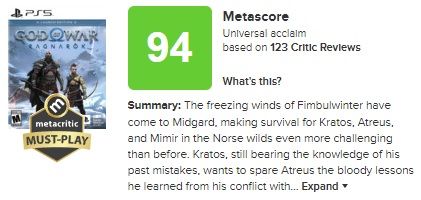 God of War: Ragnarok - Metacritic