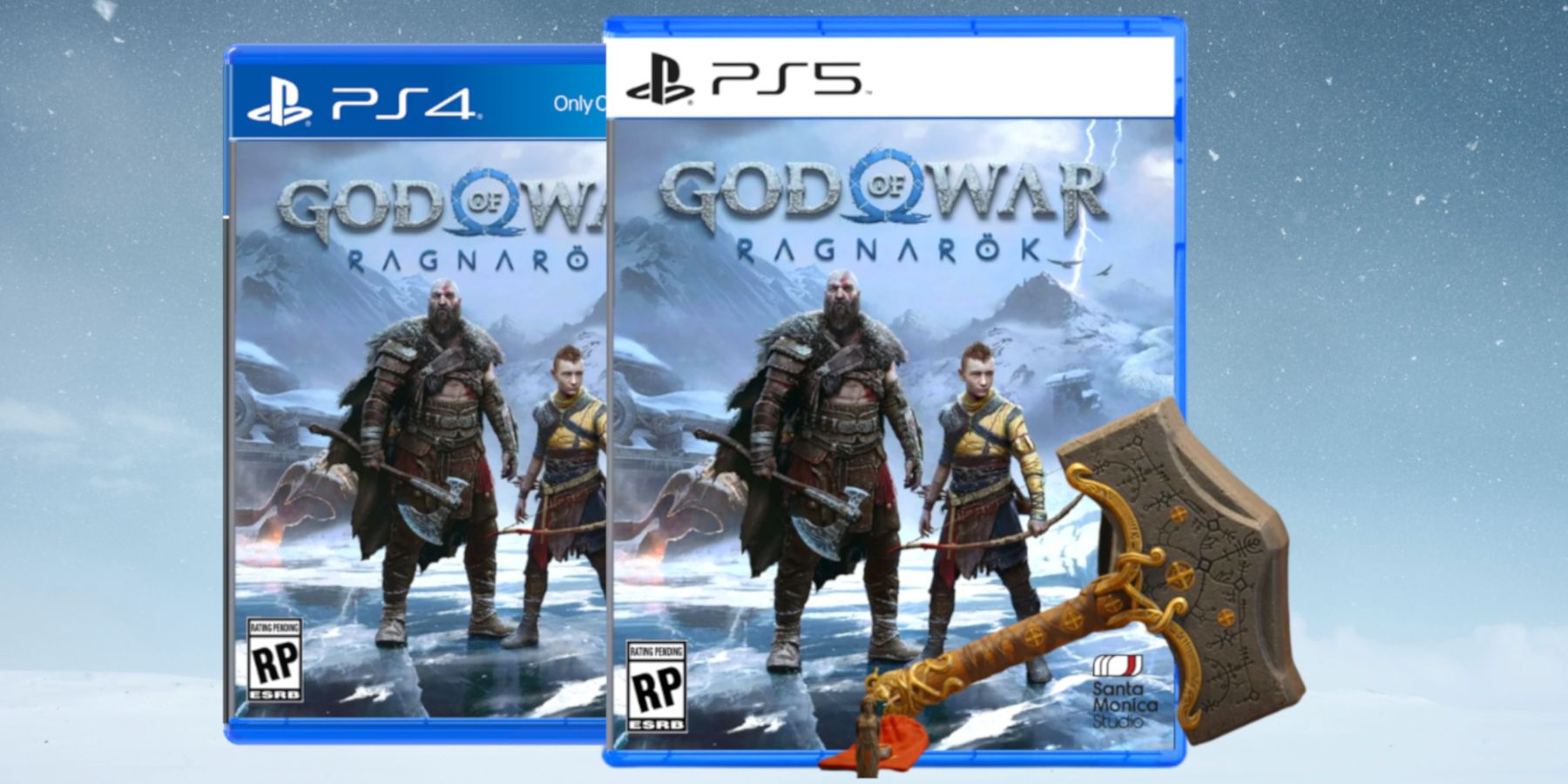 God of War Ragnarok preload officially live now - PS4 & PS5 size