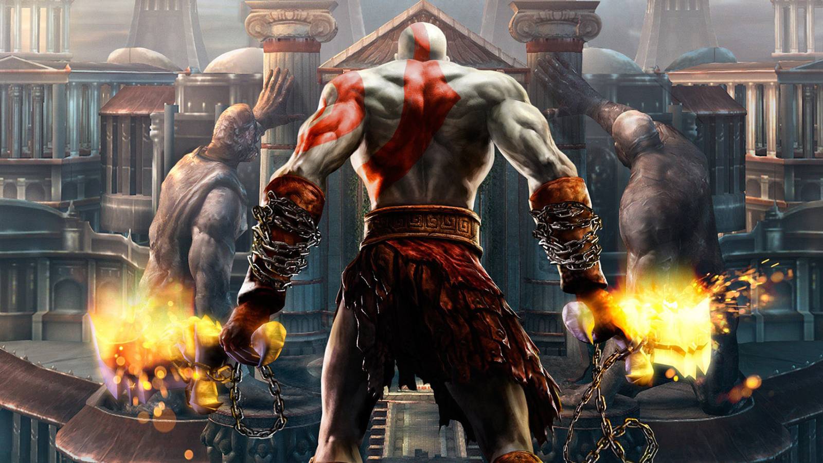 god of war weapons mythology ragnarok axe blades spear fists medusa