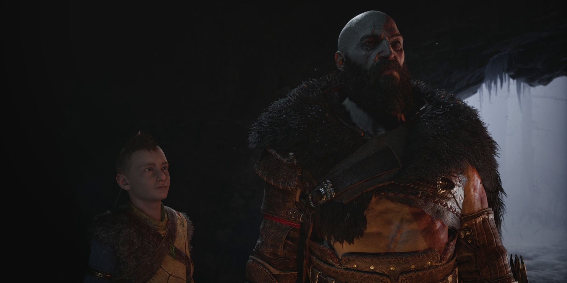 Kratos and Atreus in God of War Ragnarok