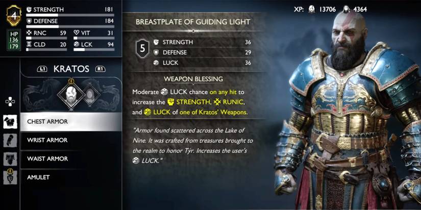 good armor in god of war ragnarok