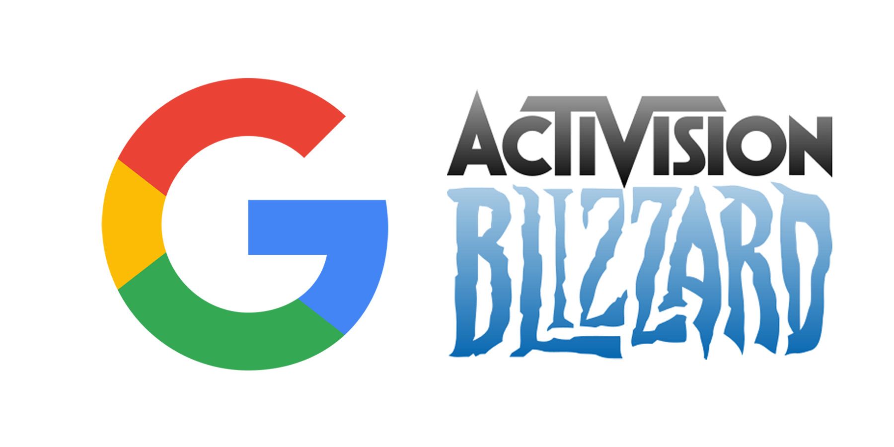 google and activision blizzard logo