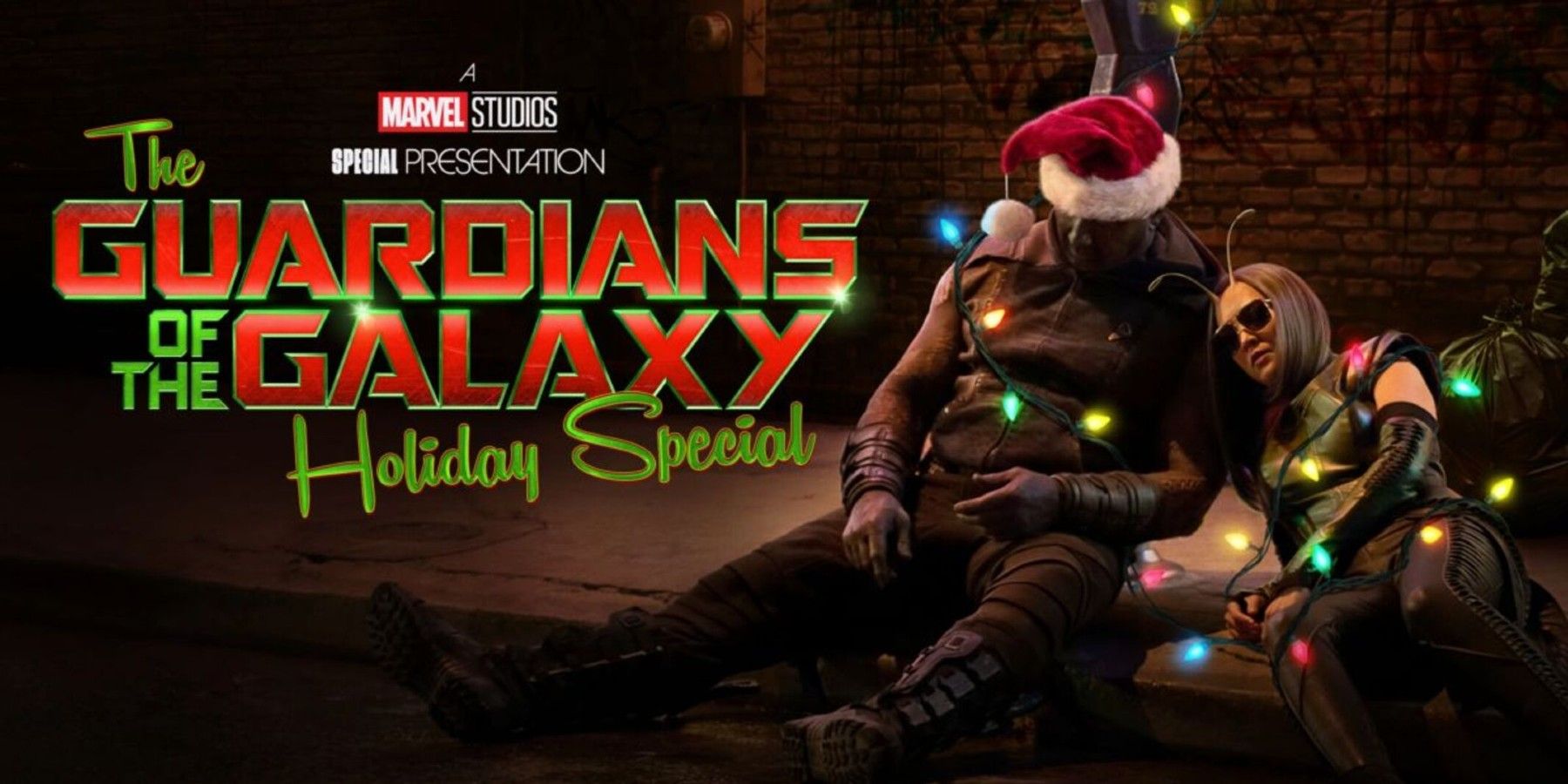 James Gunn Guardians of the Galaxy Holiday Special Drax Mantis