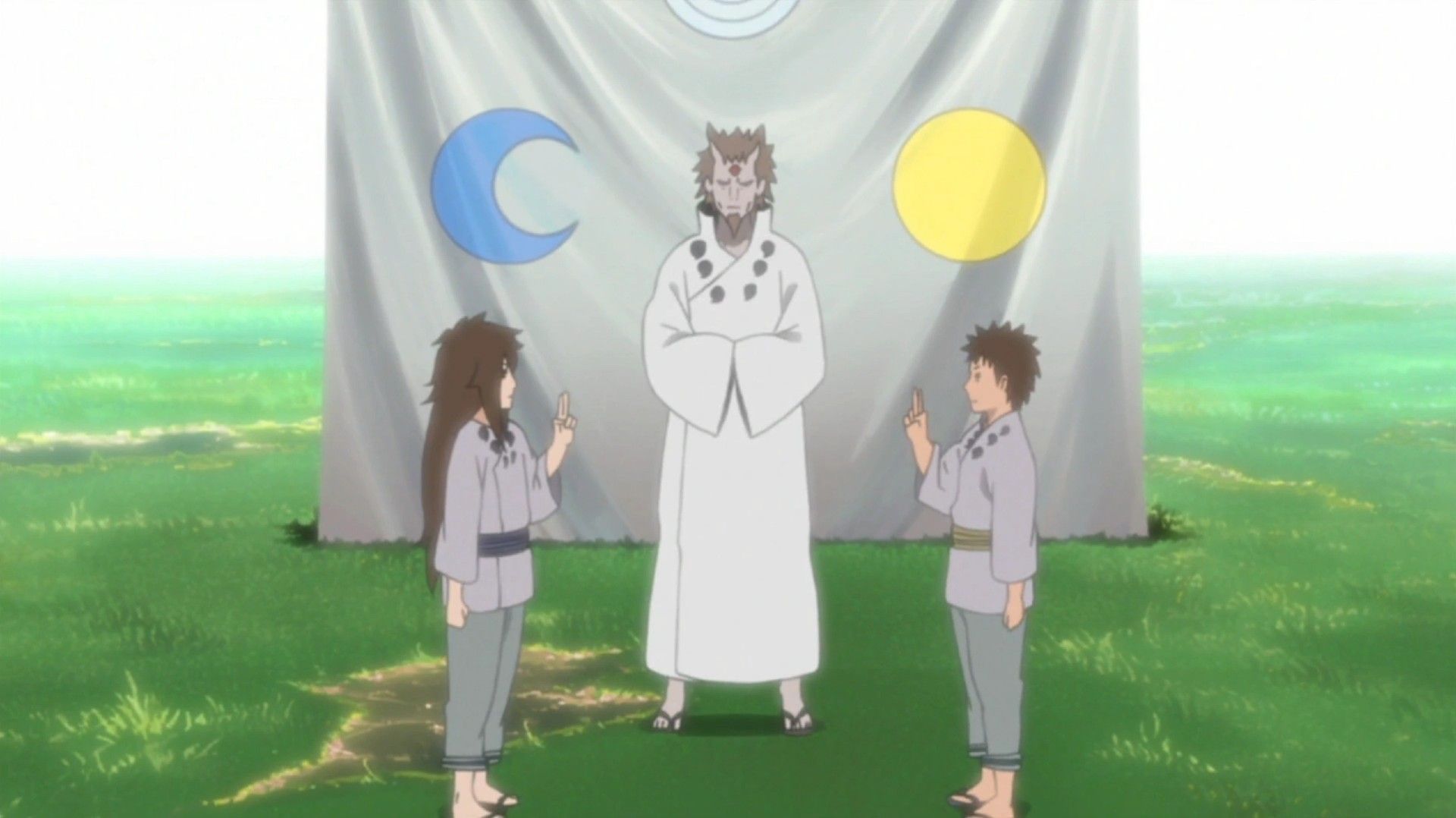 Hagoromo and his two sons