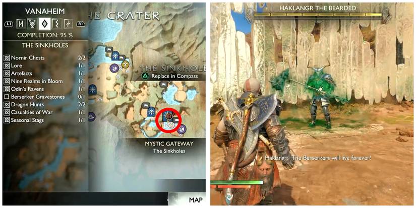 haklangr the bearded location in god of war ragnarok