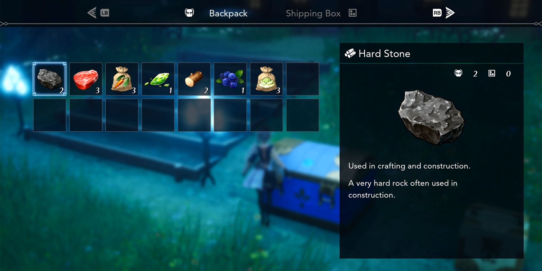 hard stone in harvestella