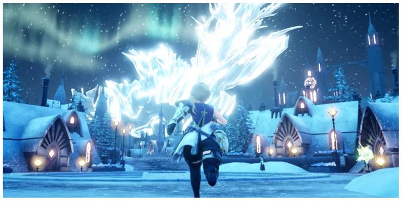 protagonist running in Harvestella