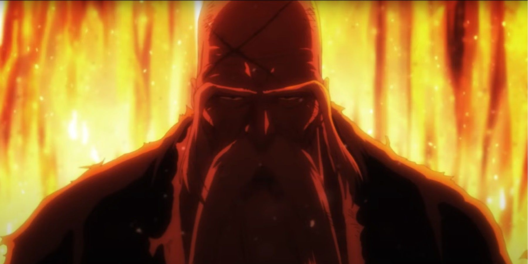 bleach: tybw - head captain yamamato angry